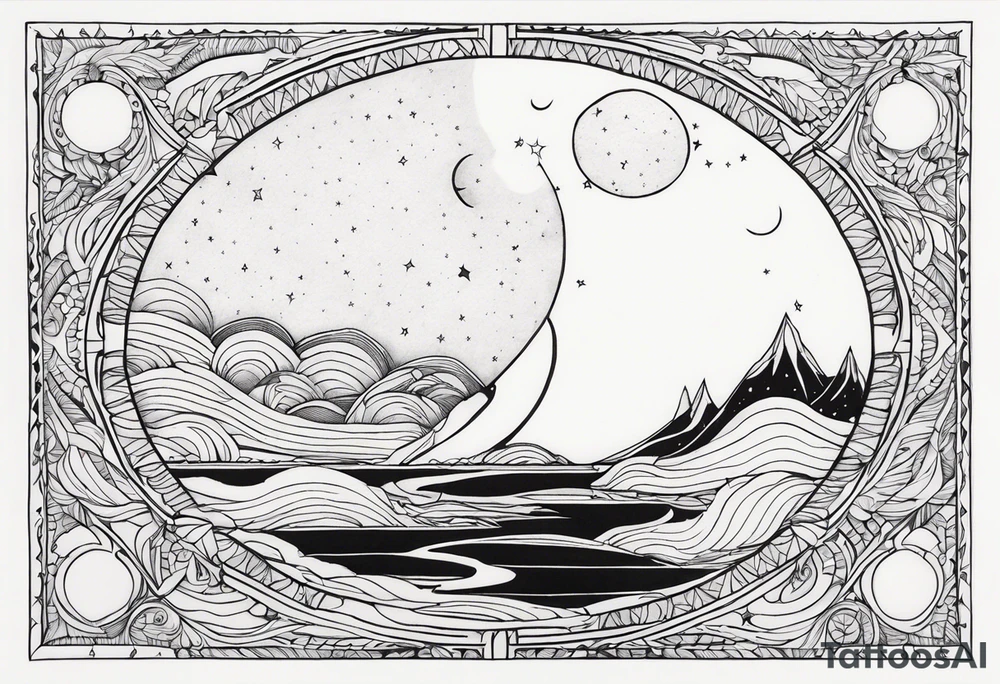 Goodnight moon and goodnight you, when you're all that I think about tattoo idea