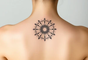 Natal birthchart tattoo idea