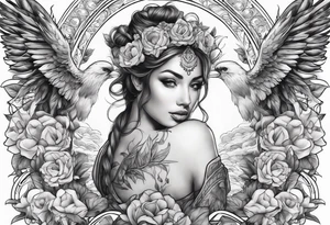 heaven tattoo idea