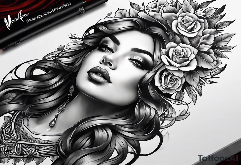 Портрет чикано tattoo idea