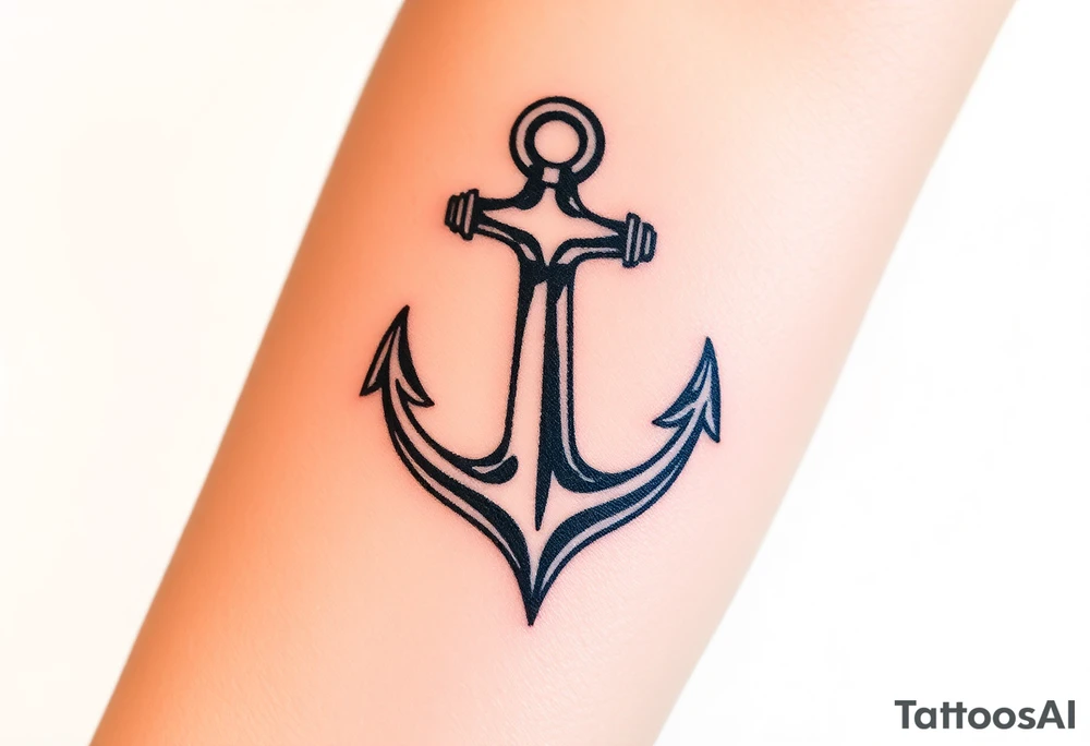 anchor
Infinity sign tattoo idea