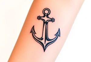 anchor
Infinity sign tattoo idea