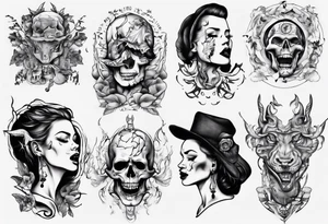 voices in my head tattoo idea