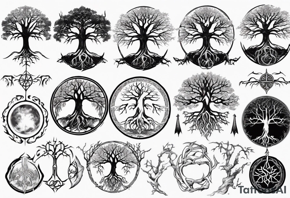 Gondor, Yggdrasil tattoo idea