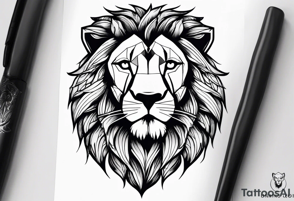 Valhalla sword shield axe Valknut tattoo idea