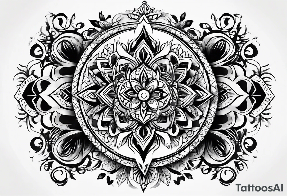 sigilism design tattoo idea