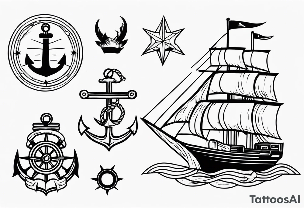 sailor tattoo idea