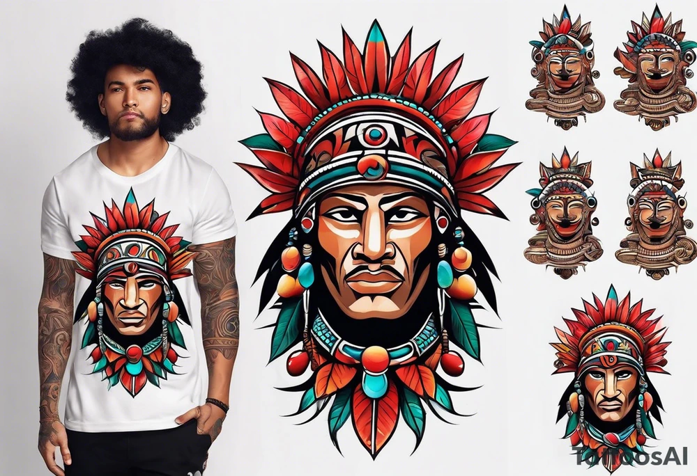 🇵🇷  🇻🇮  🇹🇹 taino tattoo idea