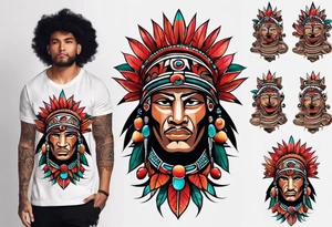 🇵🇷  🇻🇮  🇹🇹 taino tattoo idea