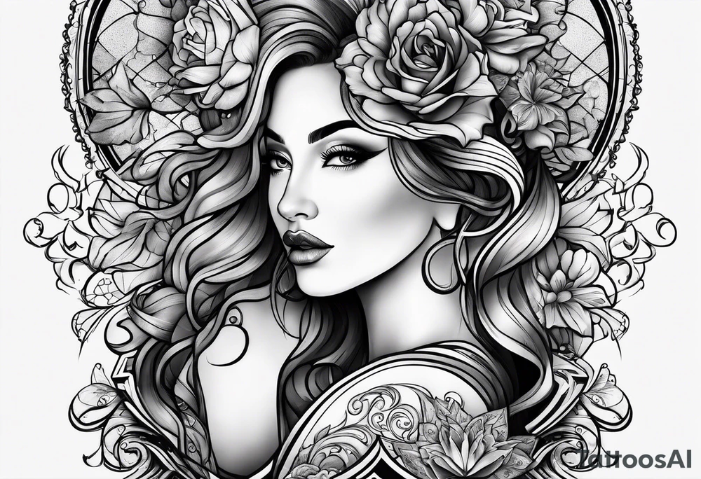 Julia and Anton 
Names tattoo idea