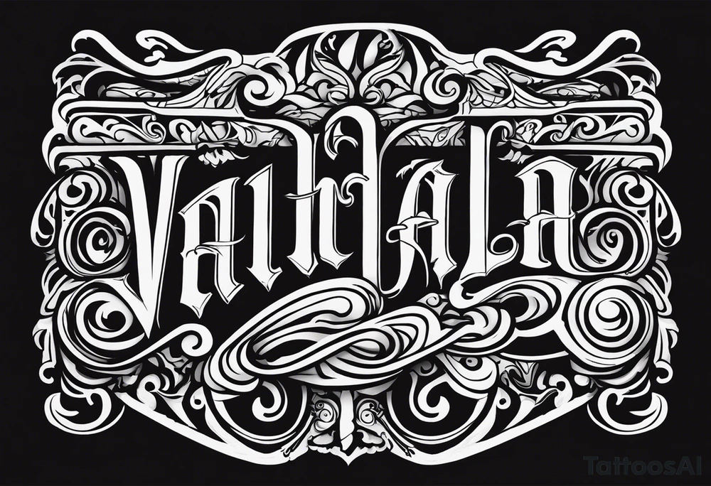 Valhalla tattoo idea