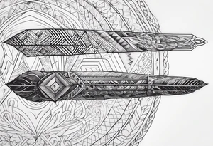 Horizontal long inner arm tattoo tattoo idea