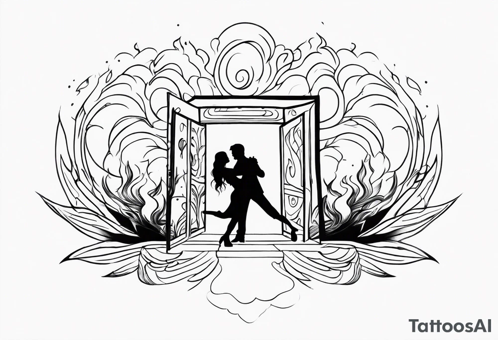 Slow dancing in a burning room tattoo idea