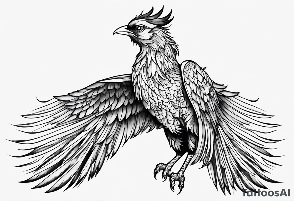 little pheonix tattoo idea