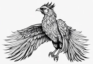 little pheonix tattoo idea