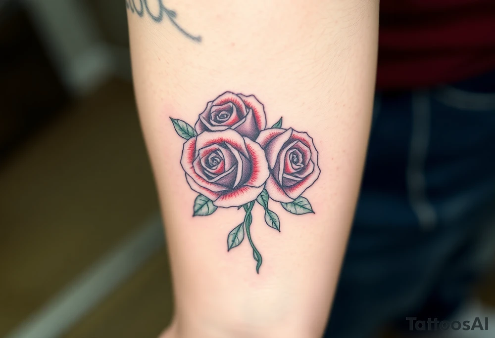 Roses tattoo idea