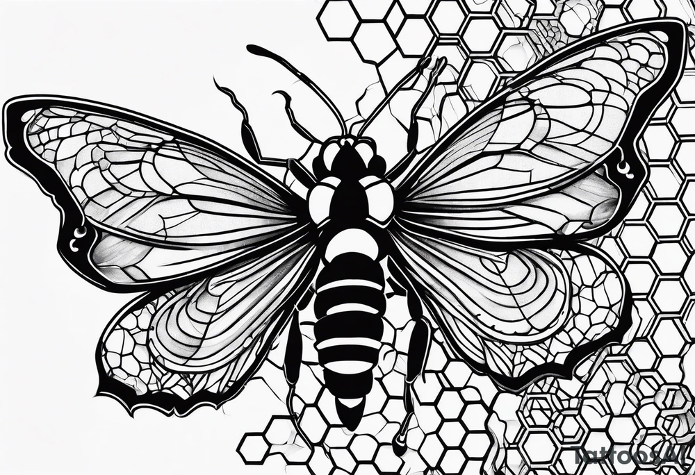 Honeycomb tattoo idea