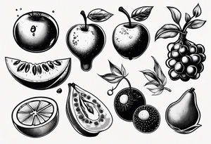 Fruits tattoo idea