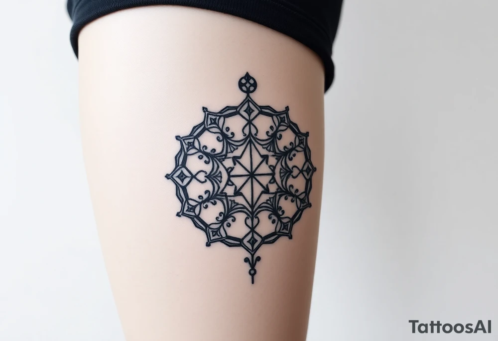 Tarot, the lovers ,witchy, Norse ,runes tattoo idea