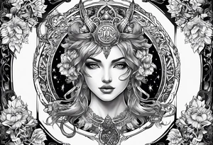 Gemini, Scorpio, Cancer, Sagittarius tattoo idea