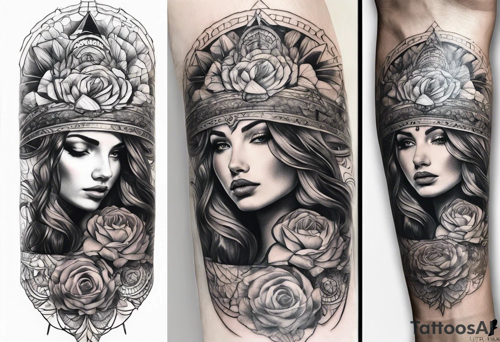Reincarnation forearm tattoo tattoo idea