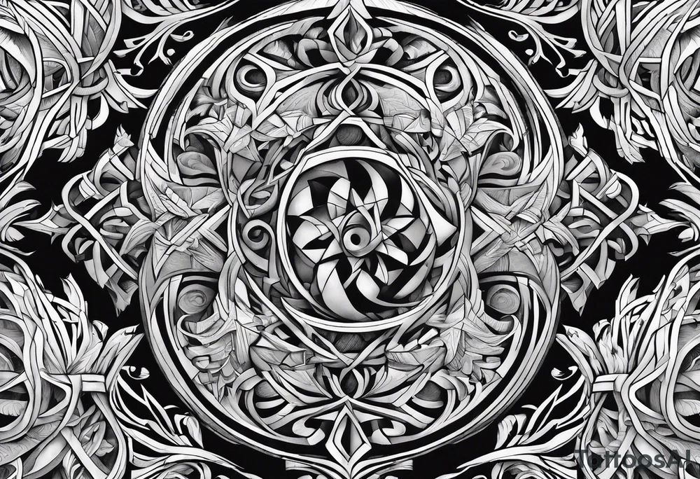 MC Escher tattoo idea