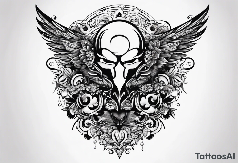 passion innovative intelligent love funny caring nice affectionate grumpy kind loving tattoo idea