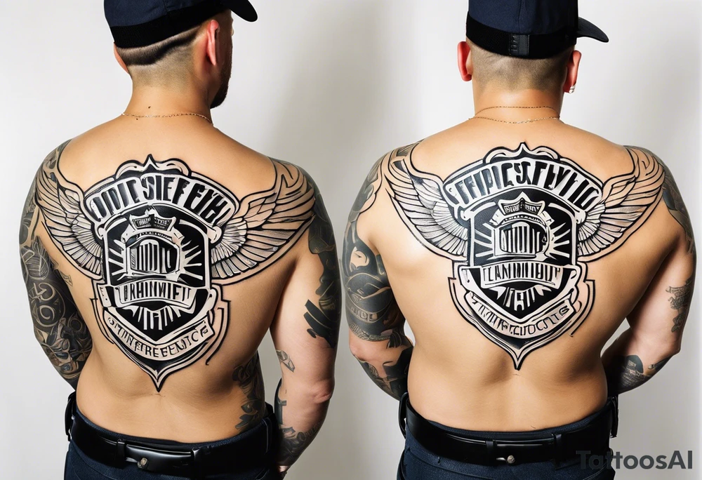 Officer Big Dick tattoo idea