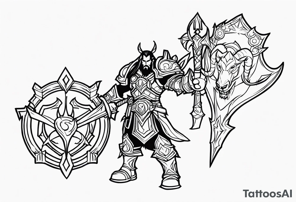 Warcraft 3 tattoo idea