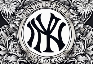 new york yankees tattoo idea