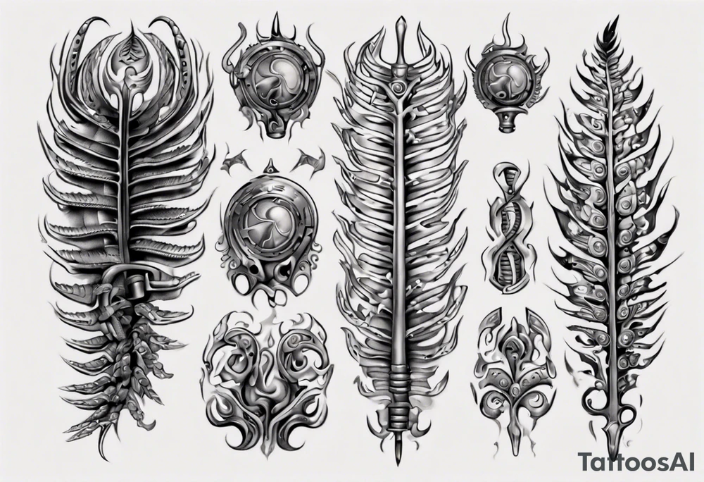 Silver Fern, irish tattoo idea