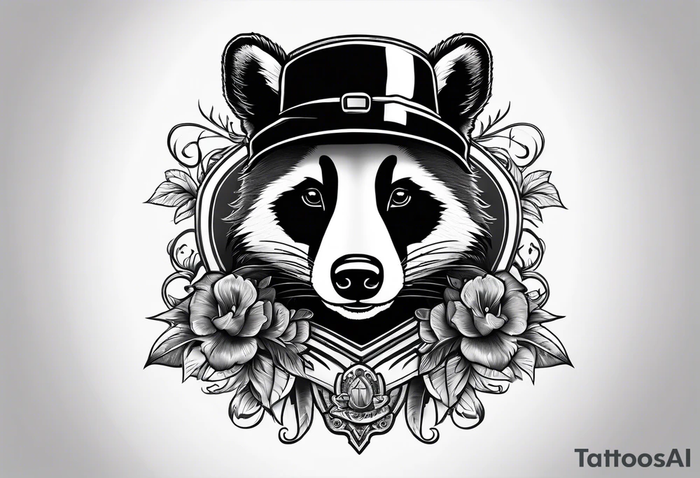 Mc Badger tattoo idea