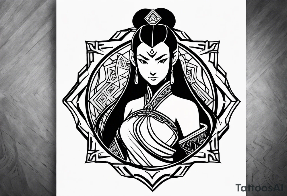 avatar the last airbender azula tattoo idea