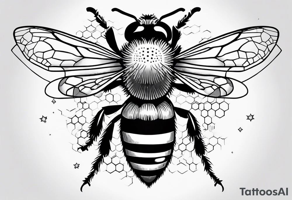 Honeybee tattoo idea