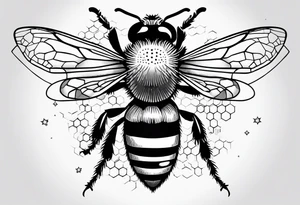Honeybee tattoo idea