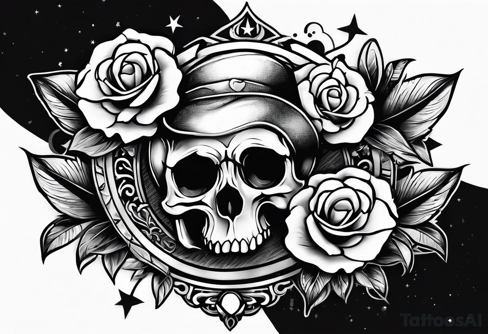 Rock a billy tattoo idea