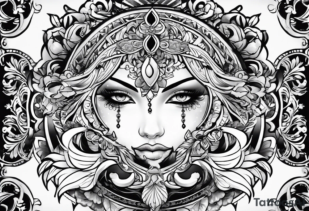 Воровской стиль tattoo idea