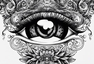 If you stare into the abyss long enough the abyss will stare back tattoo idea