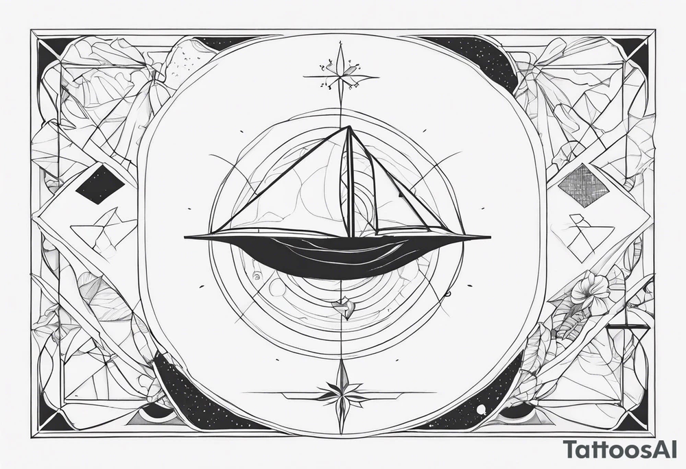 Coordinates tattoo idea