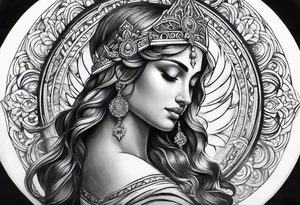 A religion themed shoulder tattoo to suit my forearm tattoo tattoo idea