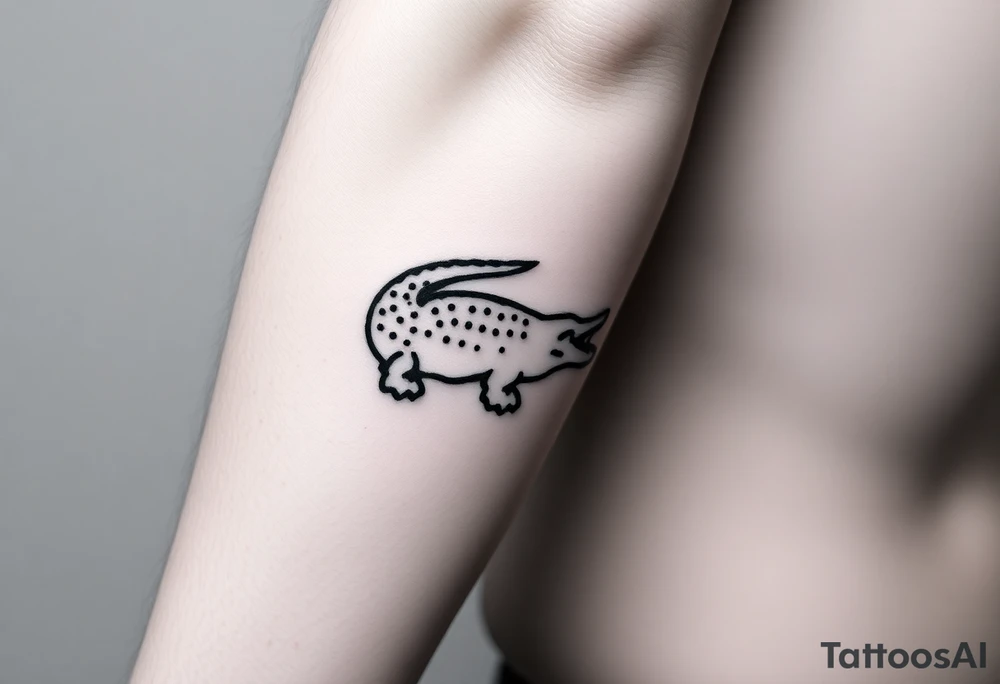Lacoste brand tattoo tattoo idea