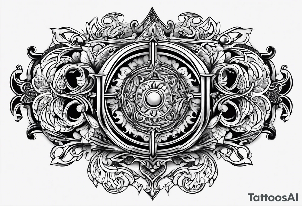 Ironwork build tattoo idea