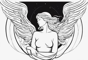 I saw the angel in the marble and carved until I set her free tattoo idea