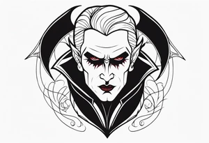 Vampire tattoo design tattoo idea
