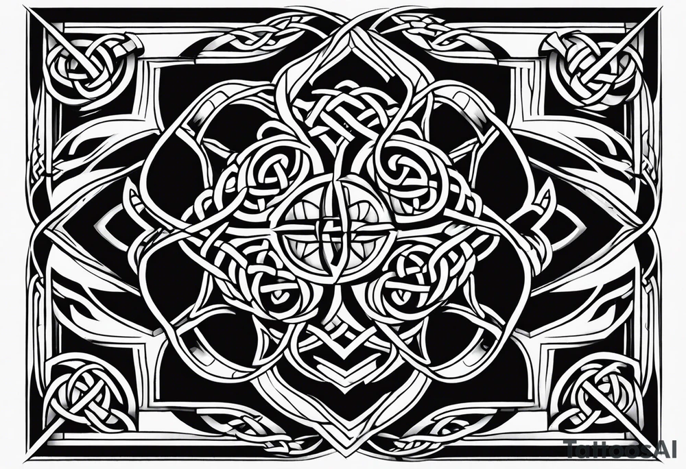 celtic knot tattoo idea