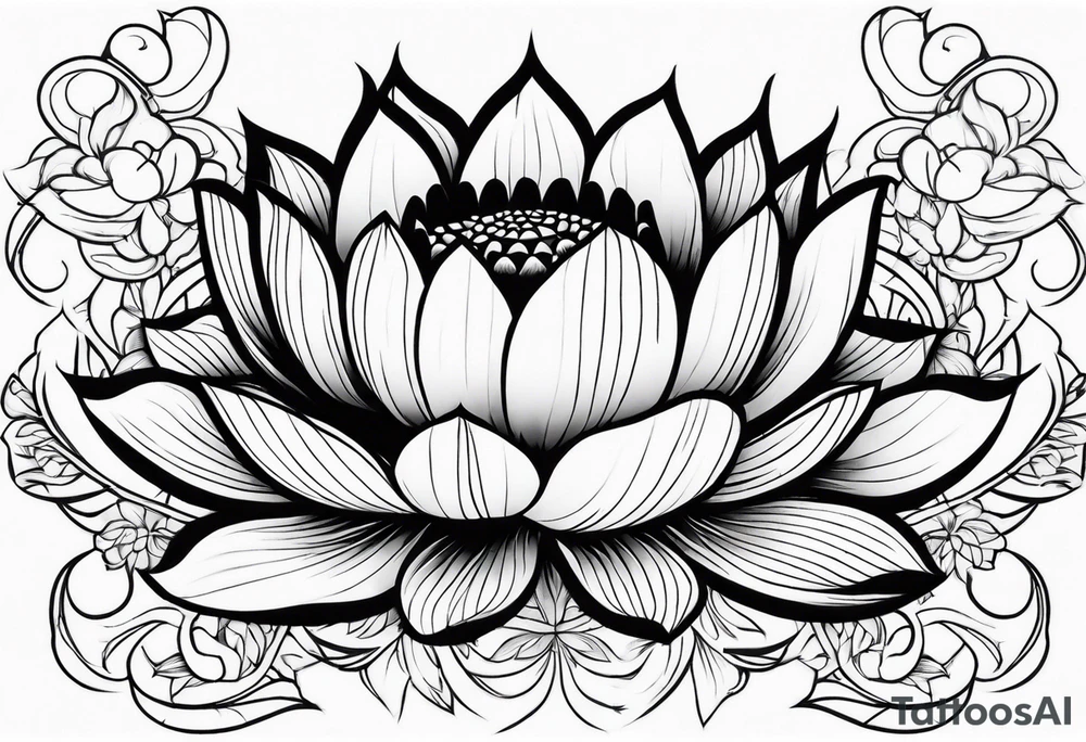 lotusflower, tattoo idea
