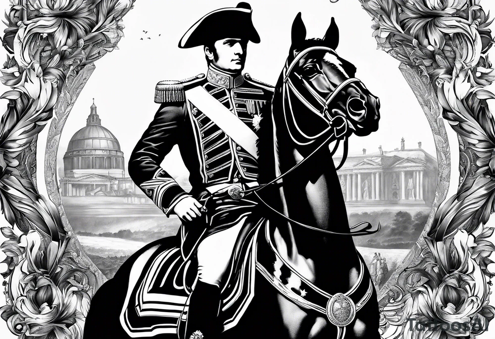 napoleon bonaparte tattoo idea