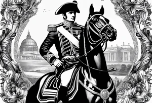napoleon bonaparte tattoo idea