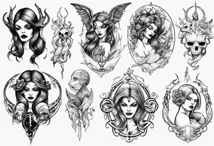 Lilith tattoo idea