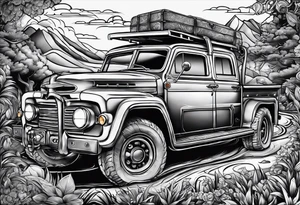 An adventure to live, battle to fight, beauty to love tattoo idea